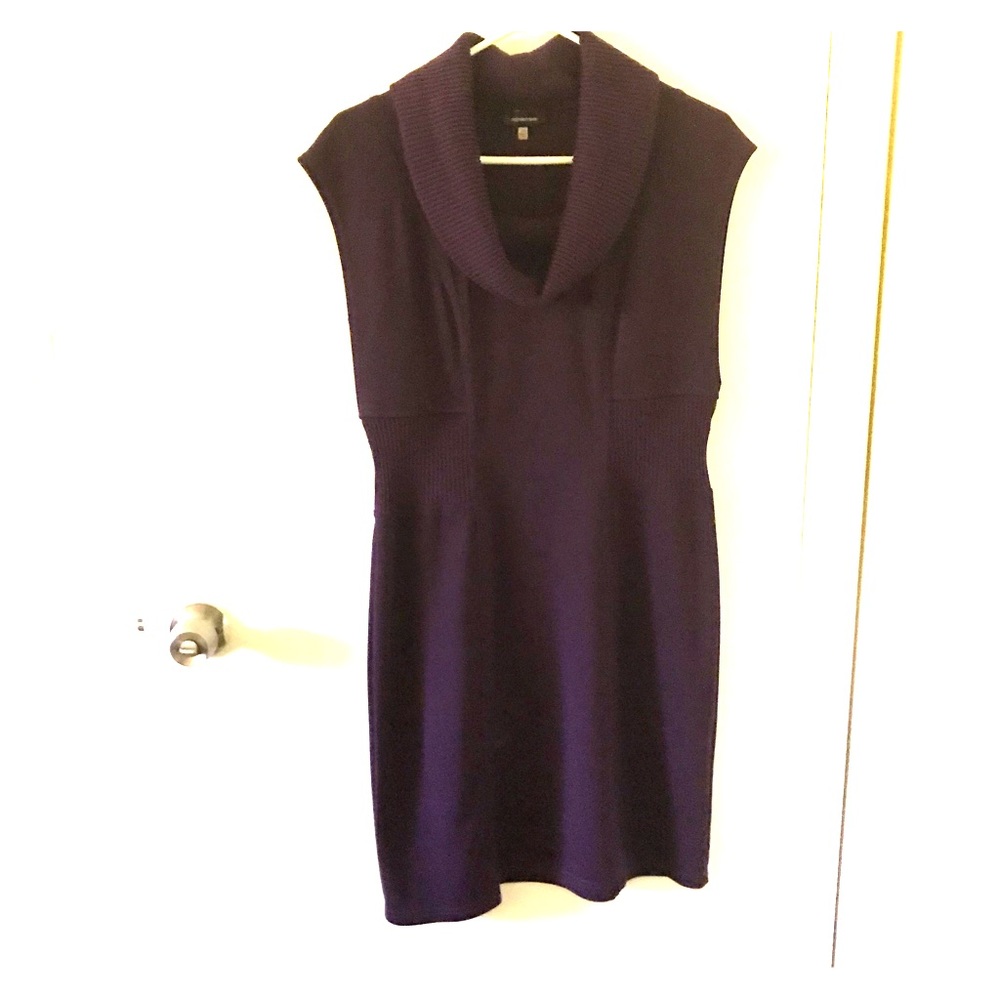 Cowl neck dress